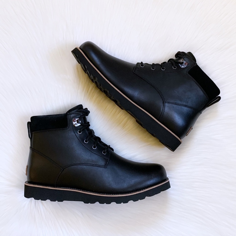 UGG Seton TL Black Waterproof Chukka Boots - Picture 2 of 8